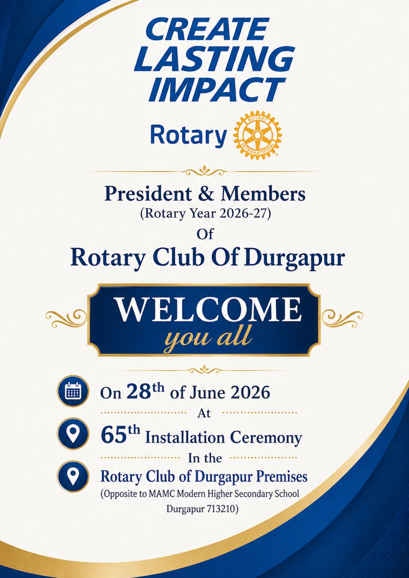 Rotary Welcome